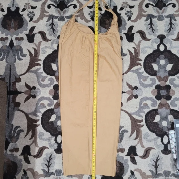 Women's Minimalist Jumpsuit Wide Leg Pants Casual Relax Boho Sz OS - Picture 11 of 12